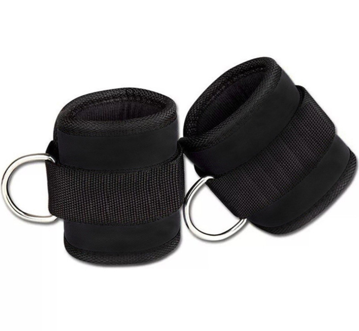 New D-ring Adjustable Ankle Strap Cuffs 1/2PC