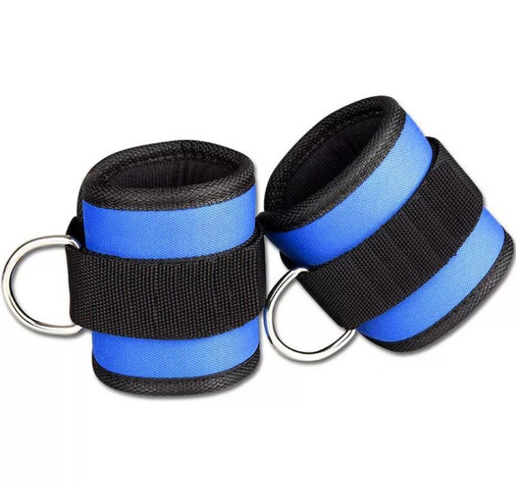 New D-ring Adjustable Ankle Strap Cuffs 1/2PC