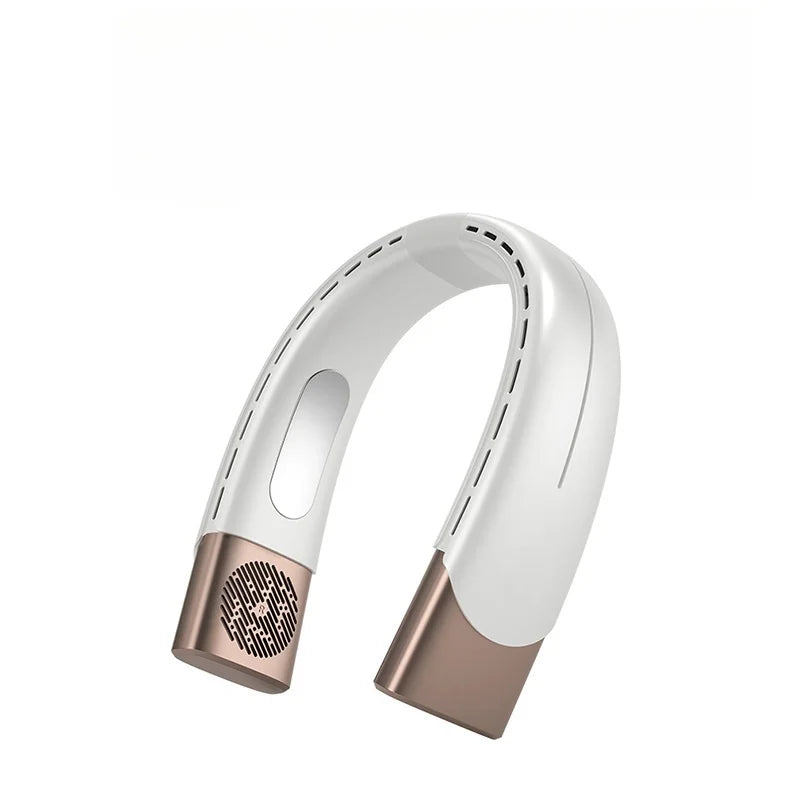 Glacier Breeze 5-Speed Smart Neck Fan β Hands-Free Cooling On the Go