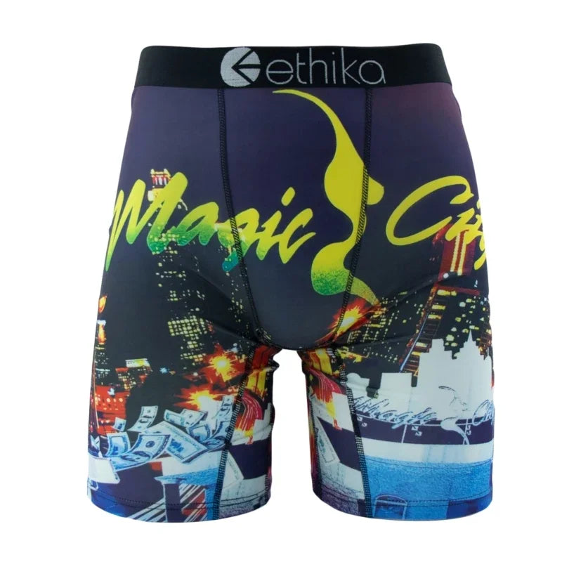 ETHIKA 1Pcs Men Underwear Boxershorts Size S-3XL