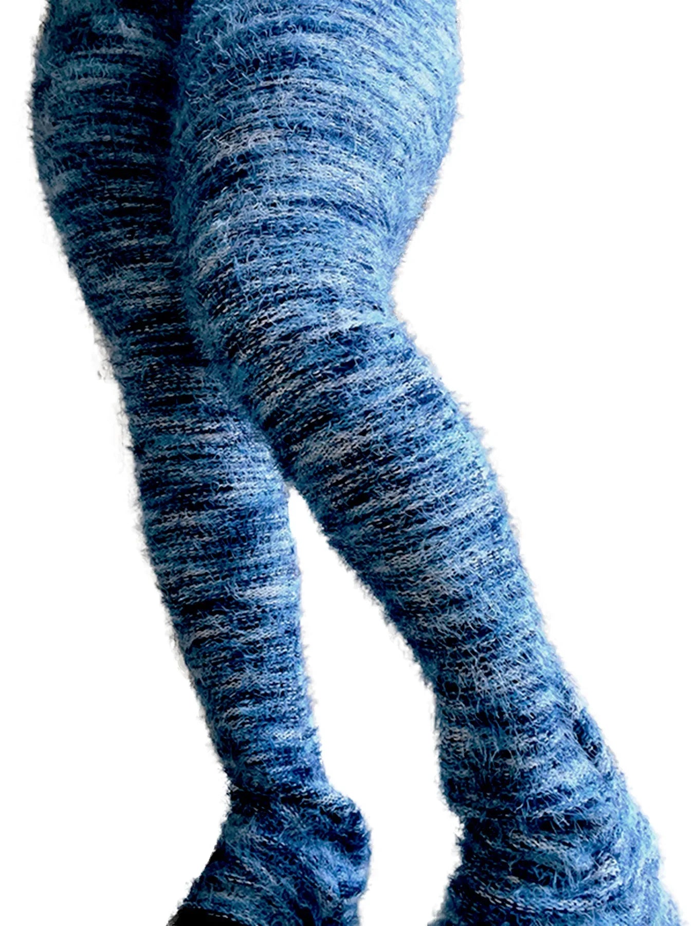 Furry Flare Yoga Pants