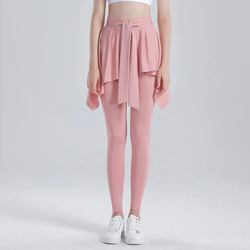 Mini Skirt + Leggings With Pockets