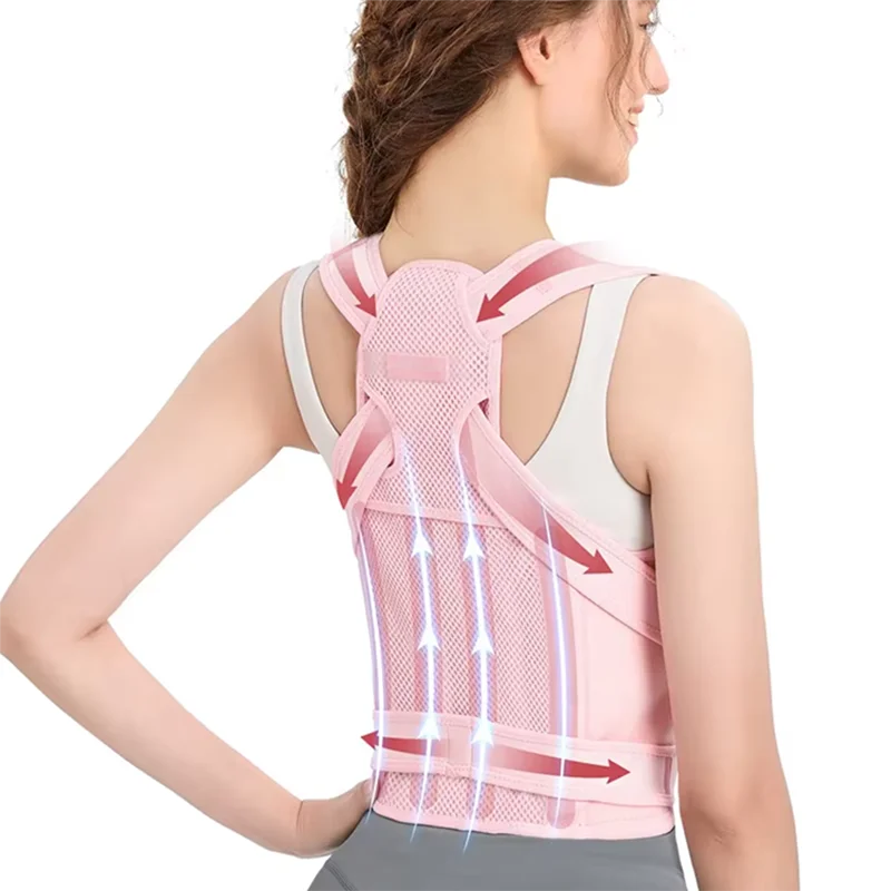 Back Brace FitGeno Pro Posture support – Back, Neck & Shoulder Alignment Support (Adult)