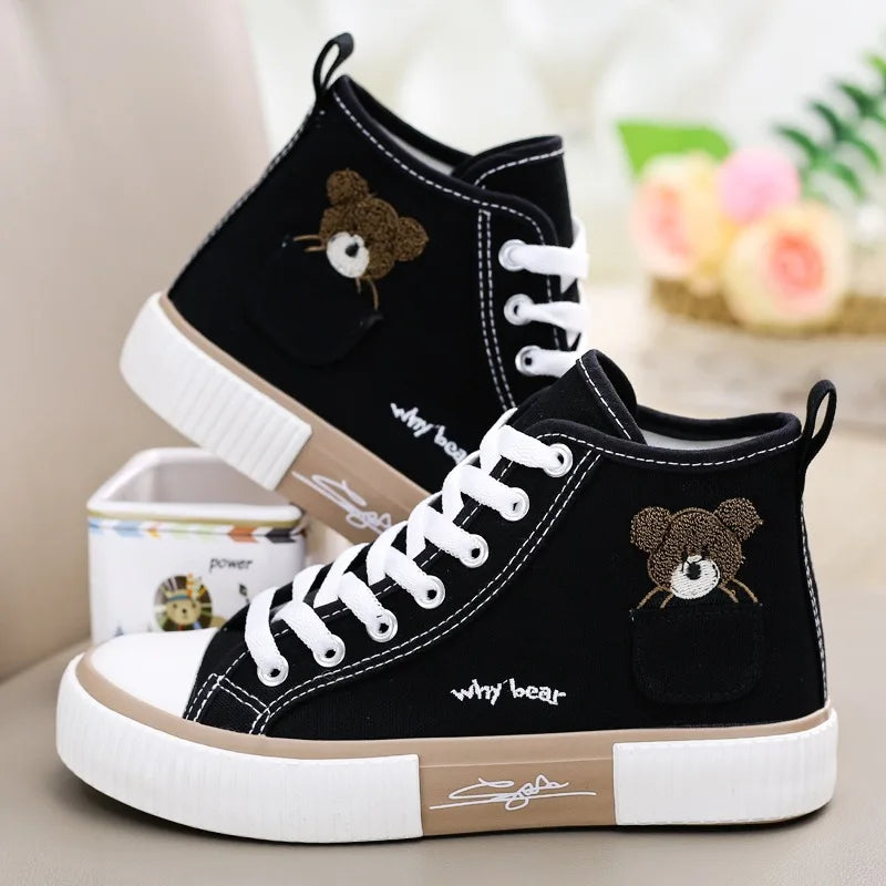 Sugar Bear High Top Shoes- Women