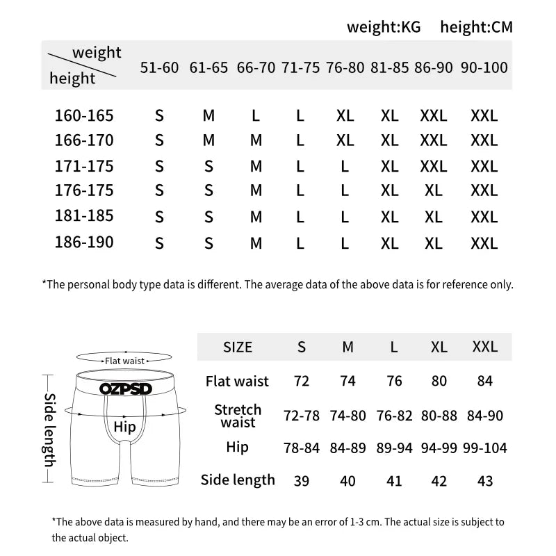 ETHIKA 1Pcs Men Underwear Boxershorts Size S-3XL