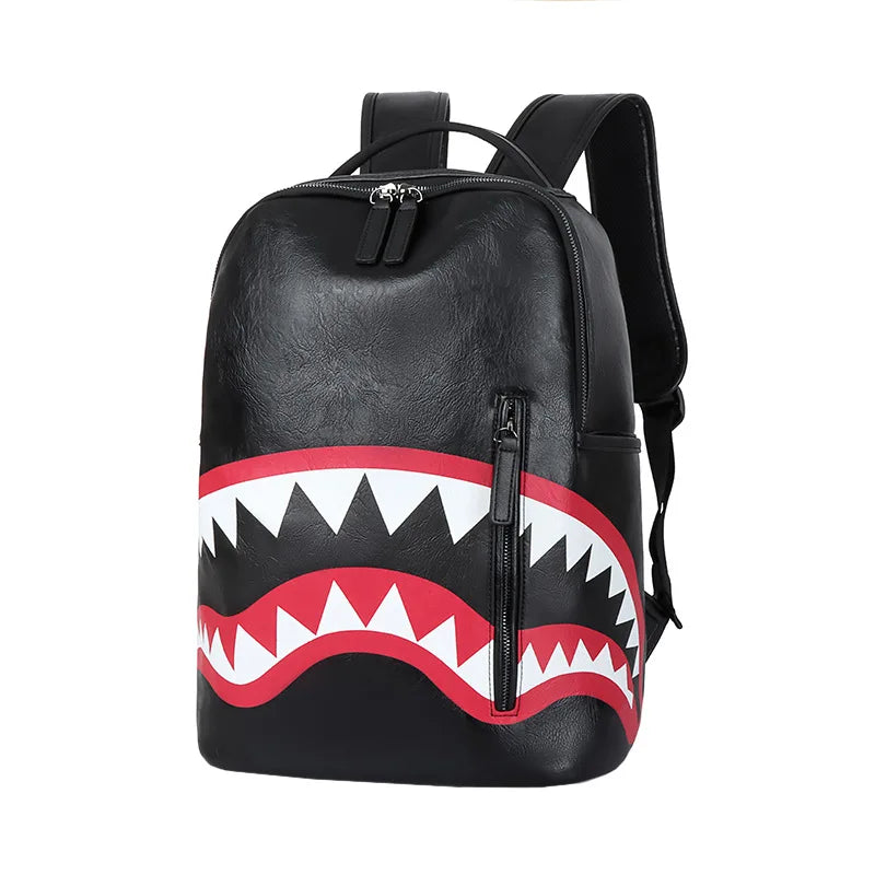 Men's Plaid Gym Shark Back