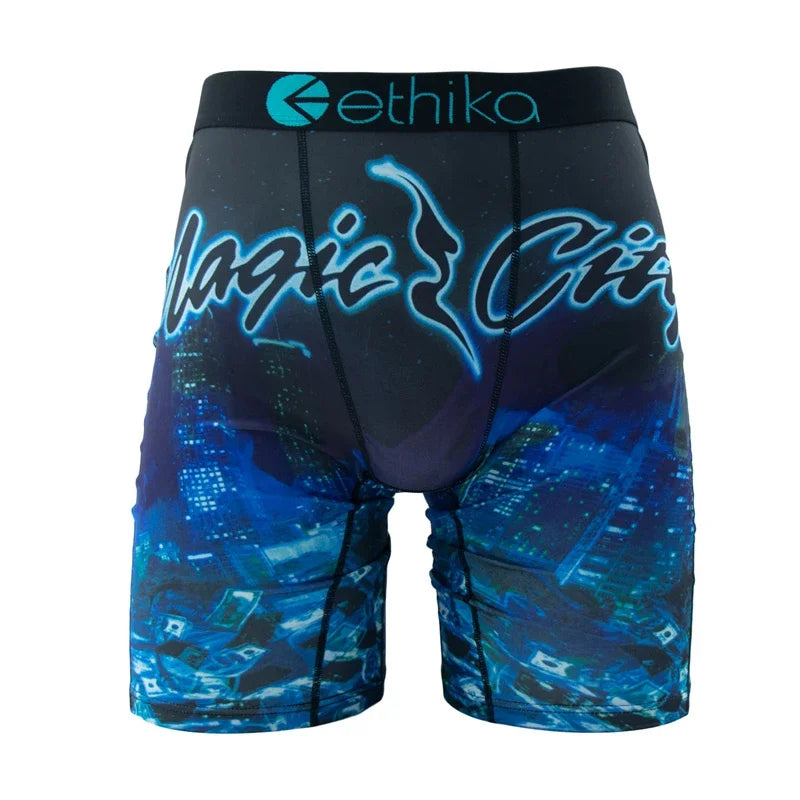 ETHIKA 1Pcs Men Underwear Boxershorts Size S-3XL