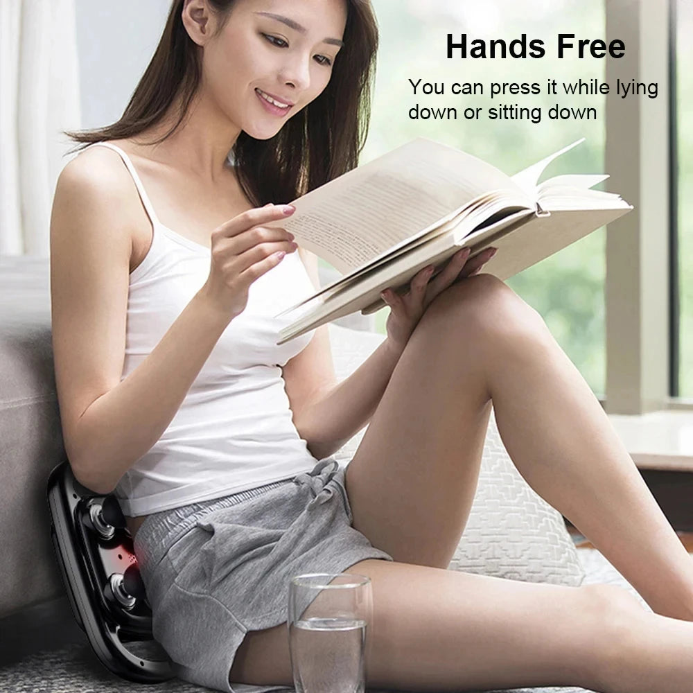 6 Head Massage Gun for Muscle Relief Deep Tissue for Neck Cervical Spine Full Body