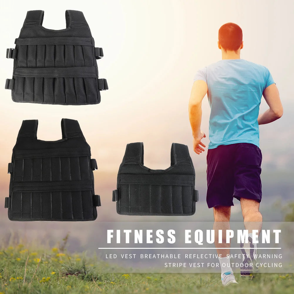 Weight Vest Adjustable Jacket 3/15/35kg