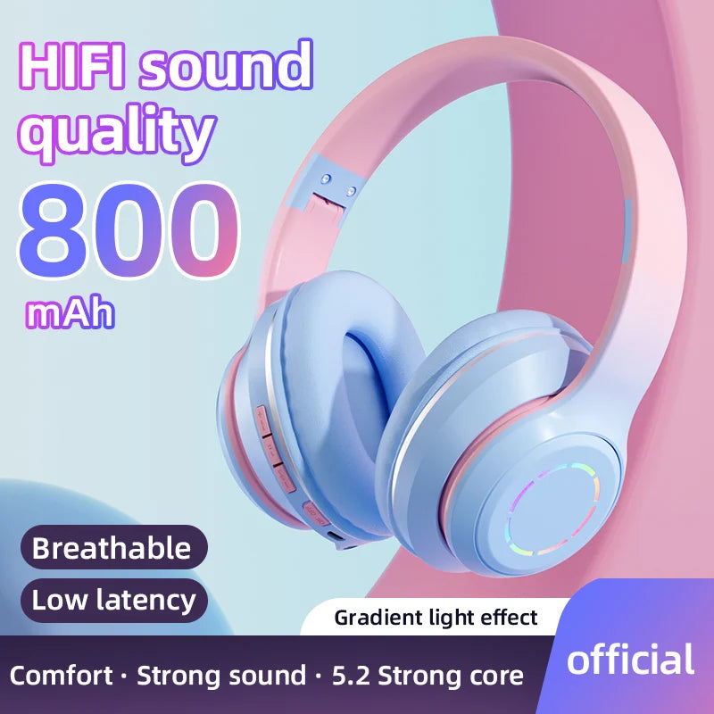 New Wireless Headphones Bluetooth 5.2