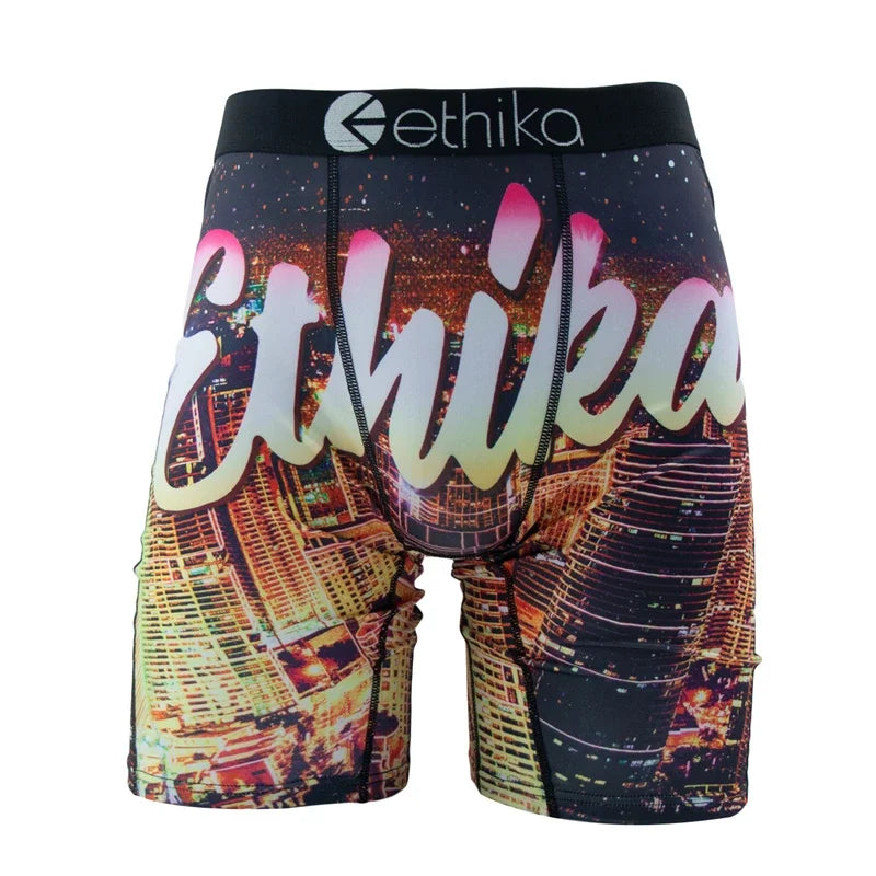 ETHIKA 1Pcs Men Underwear Boxershorts Size S-3XL
