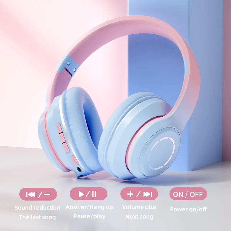 New Wireless Headphones Bluetooth 5.2