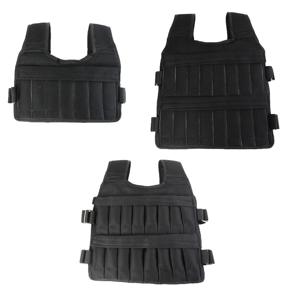 Weight Vest Adjustable Jacket 3/15/35kg