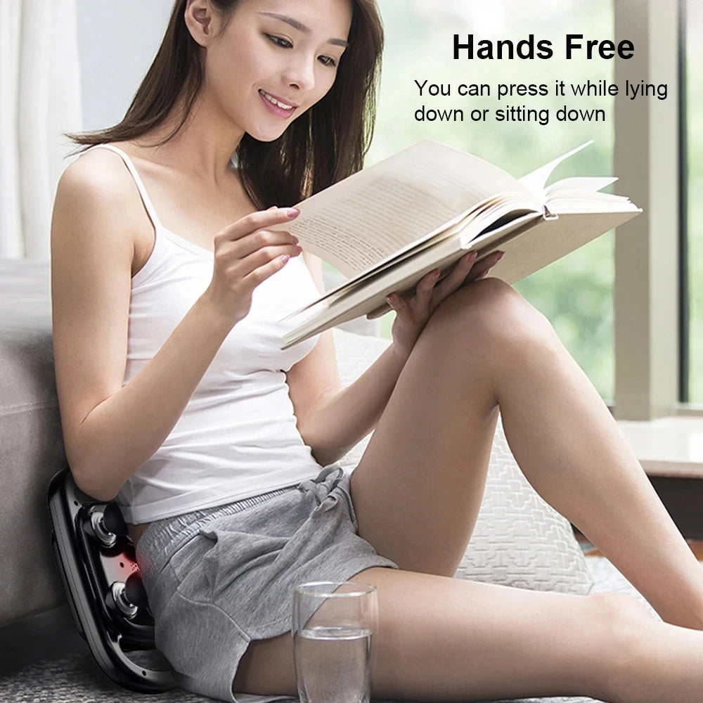 6 Head Massage Gun for Muscle Relief Deep Tissue for Neck Cervical Spine Full Body