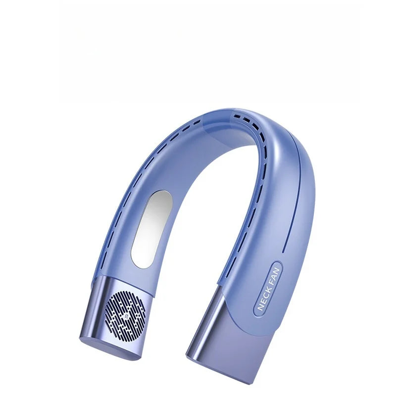 Glacier Breeze 5-Speed Smart Neck Fan β Hands-Free Cooling On the Go