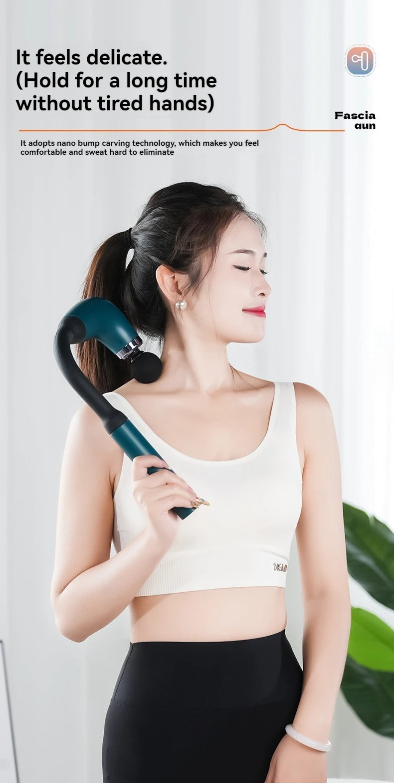 PAQIN Multi-Zone Massage Gun – Deep Relief for Neck, Back & Body