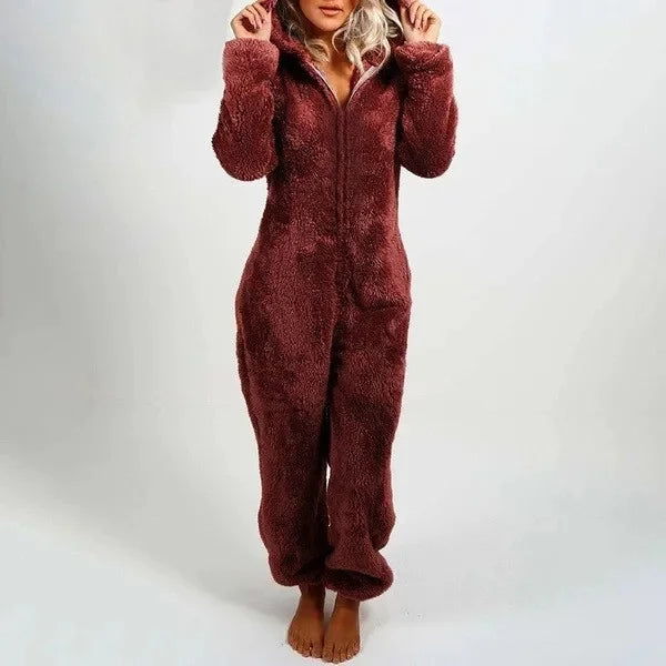 Women's Fleece Onesie Pajamas