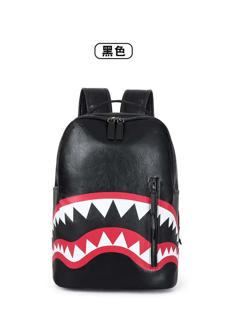 Men's Plaid Gym Shark Back