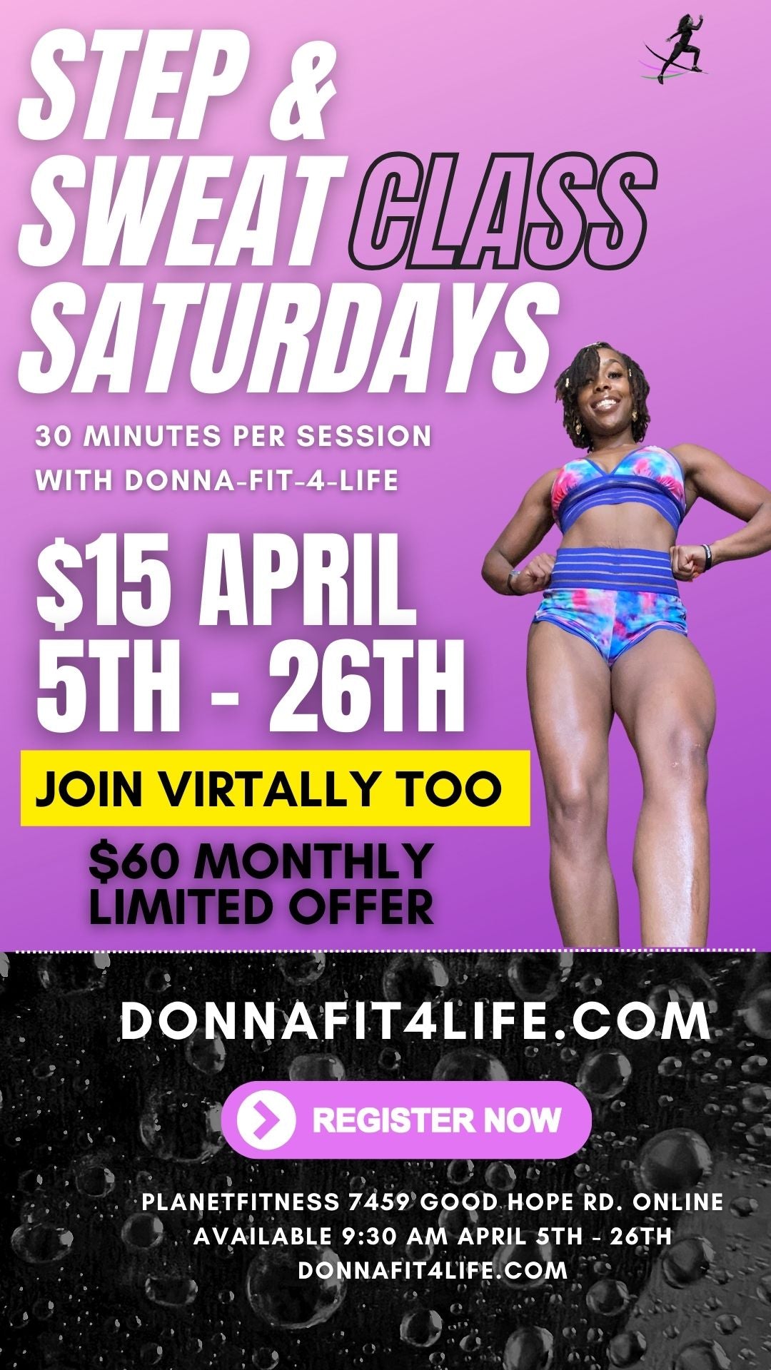 Step and Sweat Class