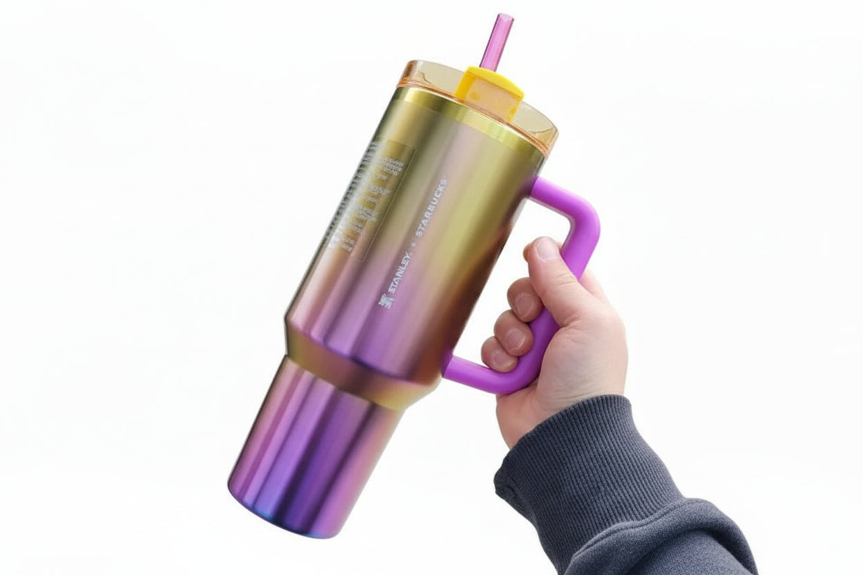 Hello Kitty Stanley Quencher H2.0 Tumbler with Handle and Straw 40 oz