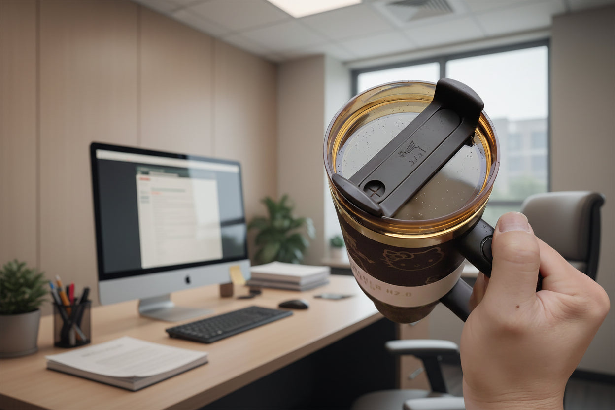 Hello Kitty Stanley Quencher H2.0 Tumbler with Handle and Straw 40 oz