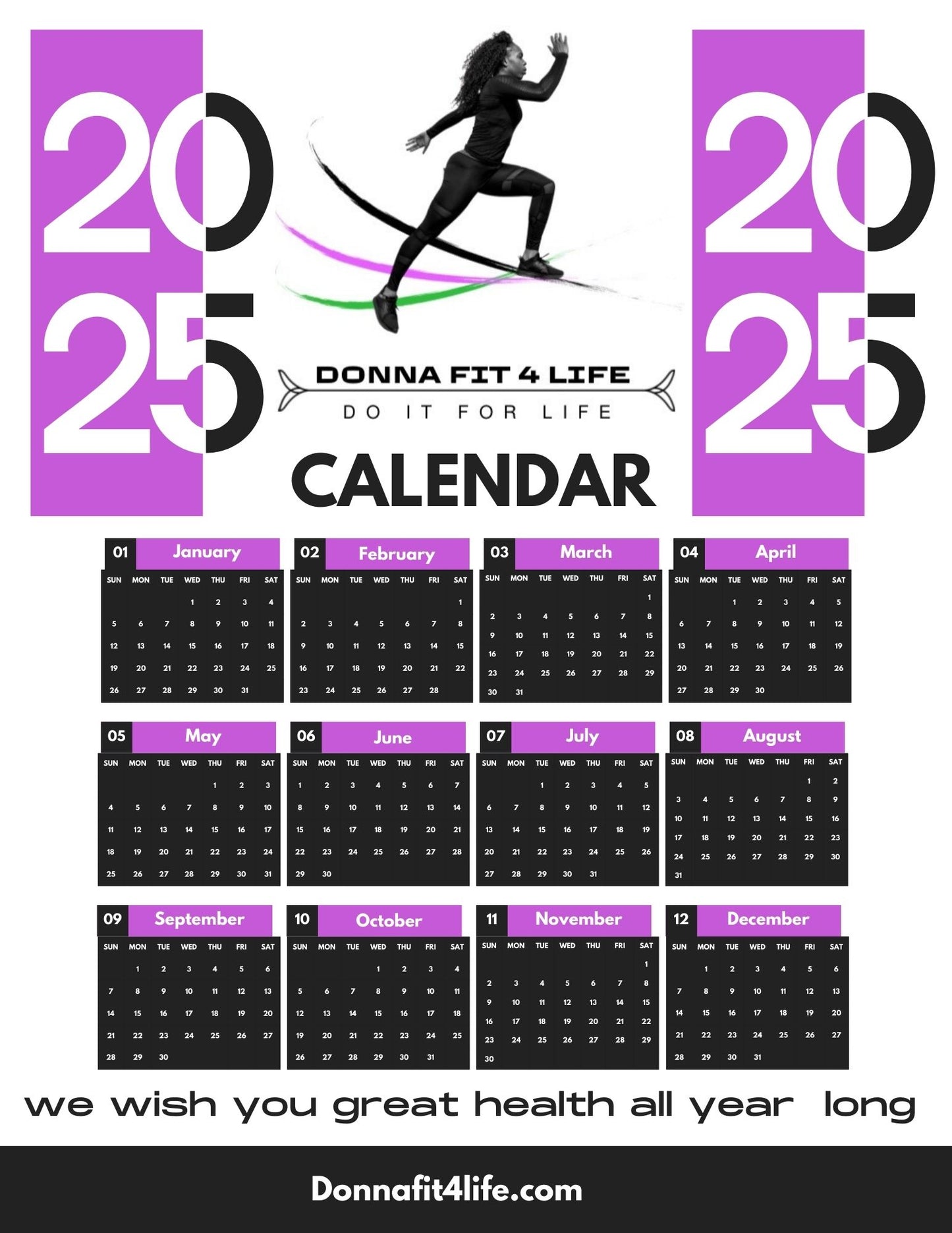 The Fit4Life Calendar