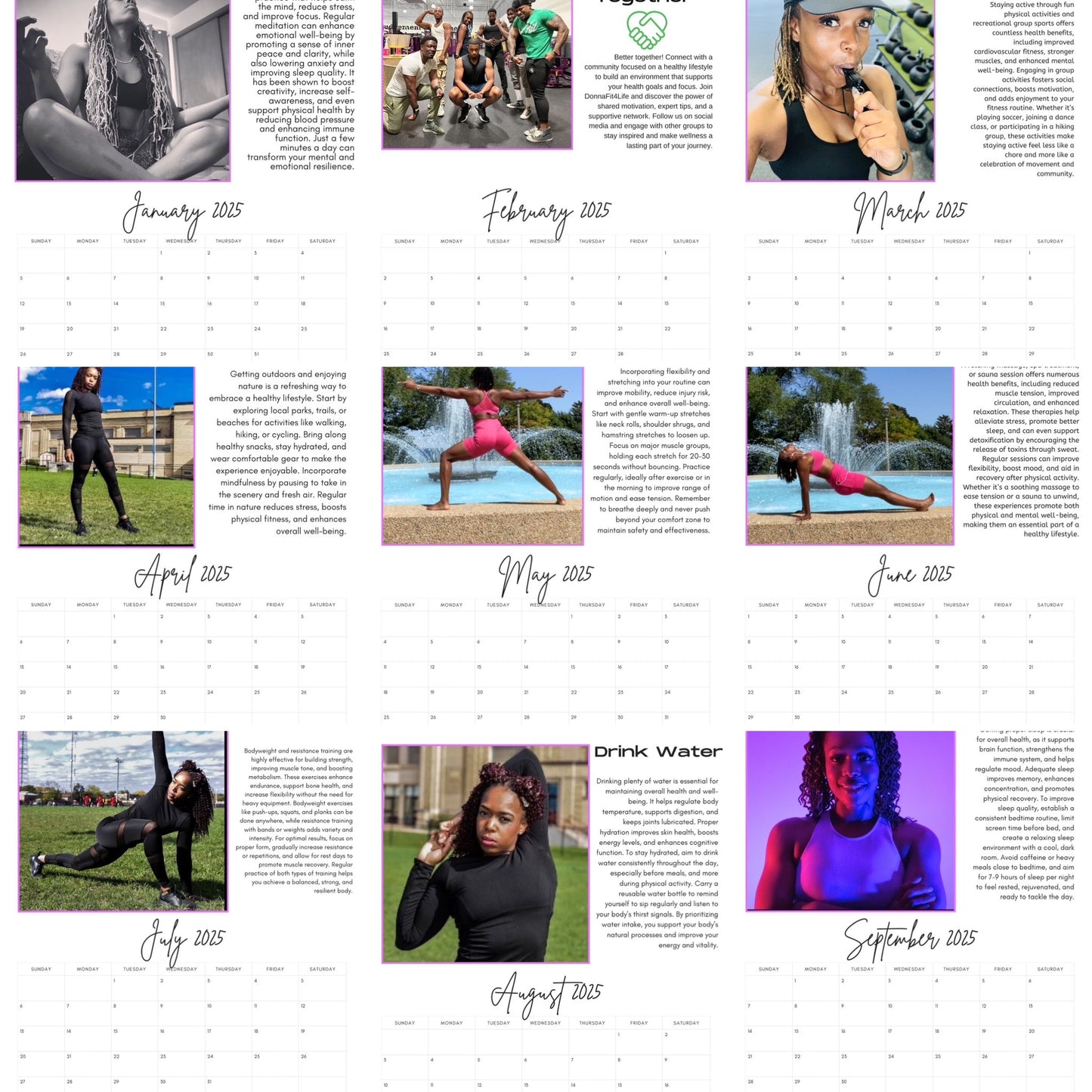 The Fit4Life Calendar