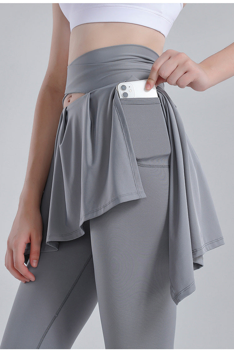 Mini Skirt + Leggings With Pockets