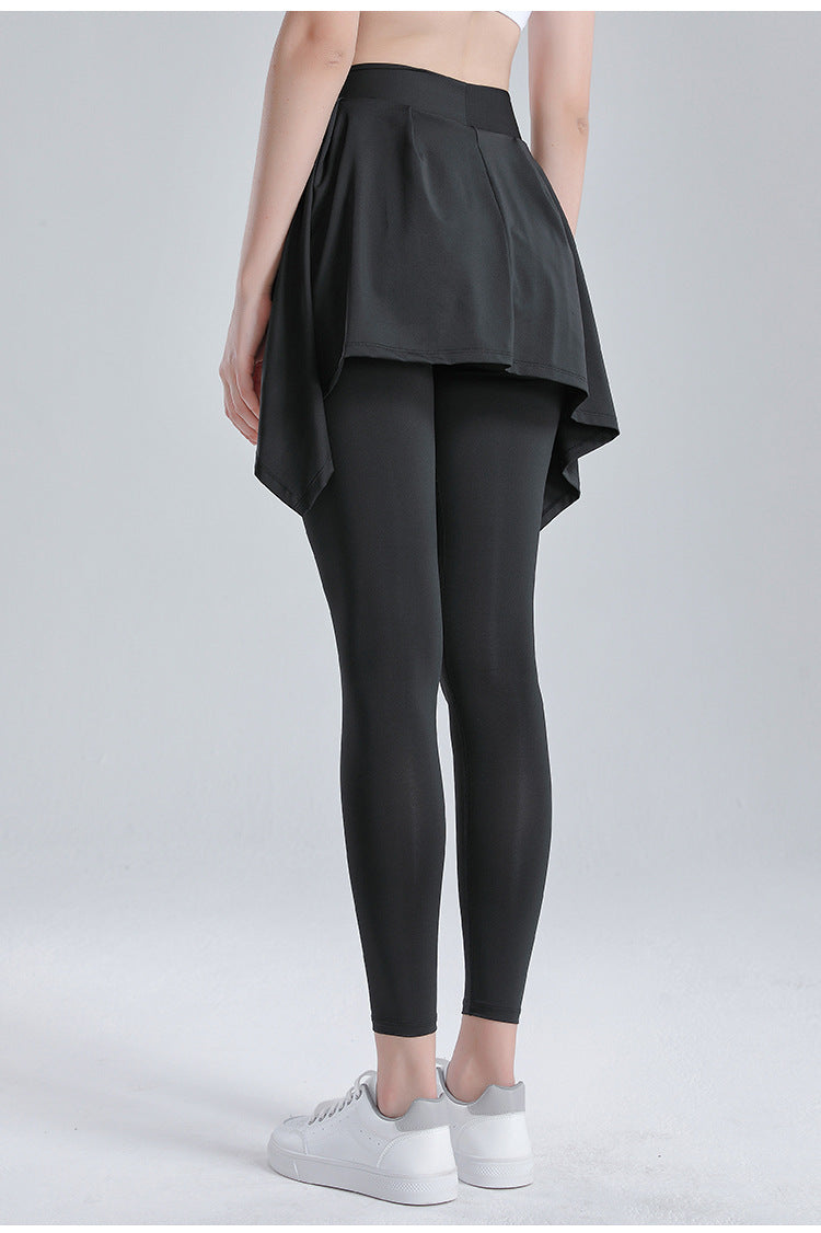 Mini Skirt + Leggings With Pockets