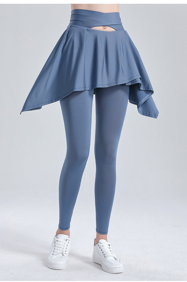 Mini Skirt + Leggings With Pockets