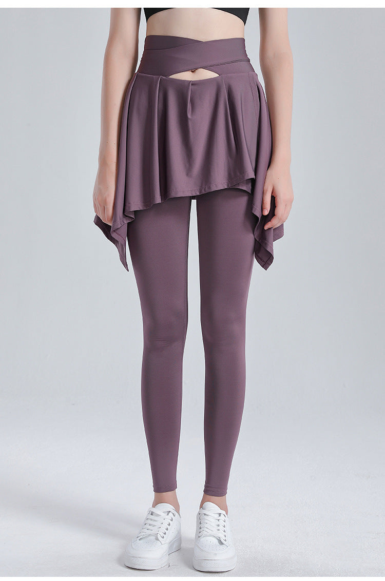 Mini Skirt + Leggings With Pockets