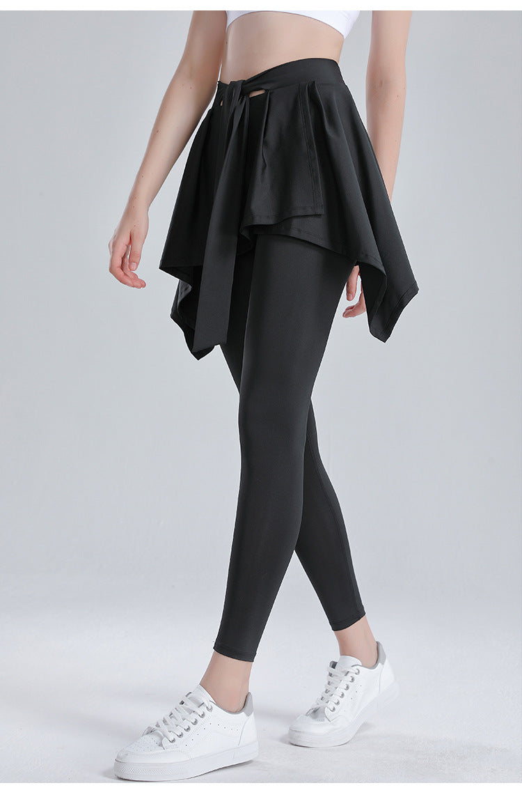 Mini Skirt + Leggings With Pockets