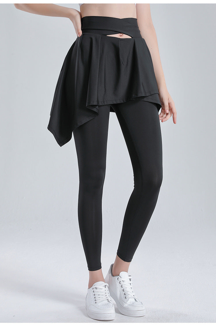 Mini Skirt + Leggings With Pockets