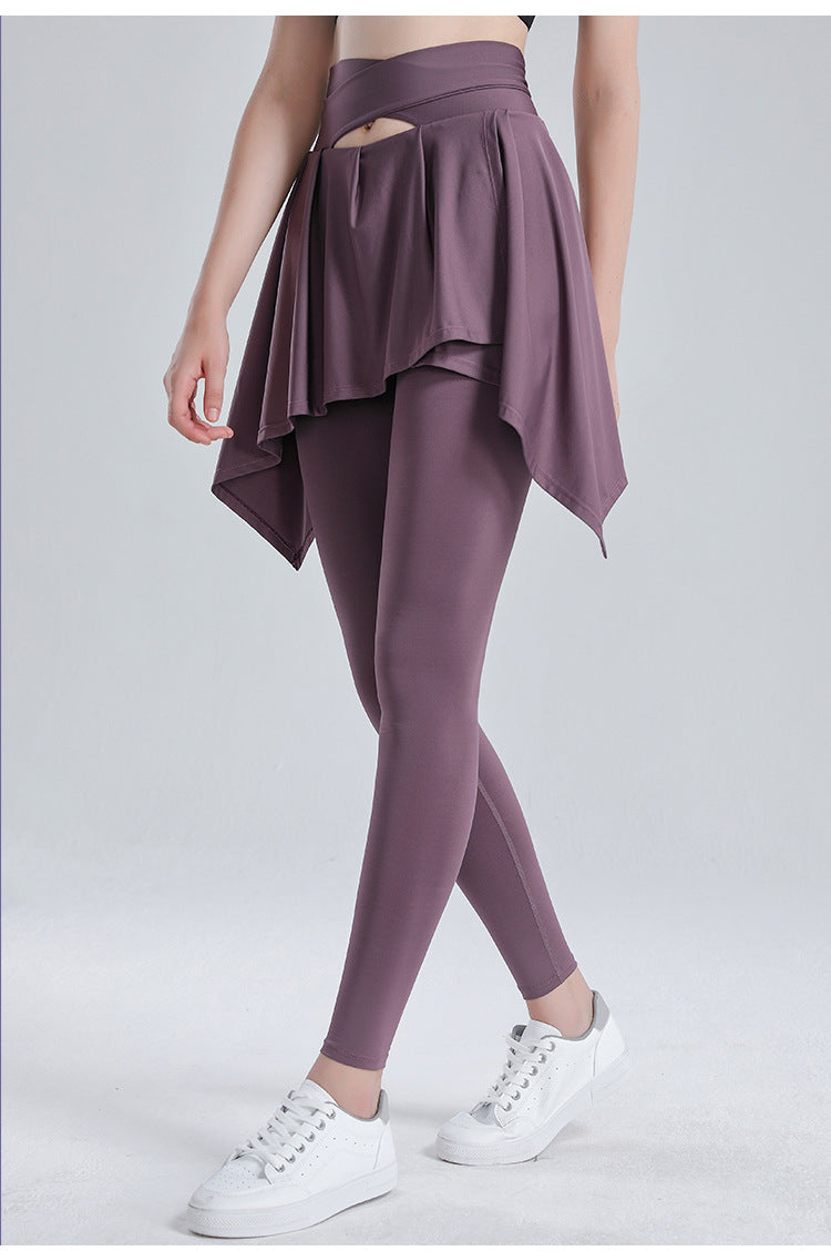 Mini Skirt + Leggings With Pockets