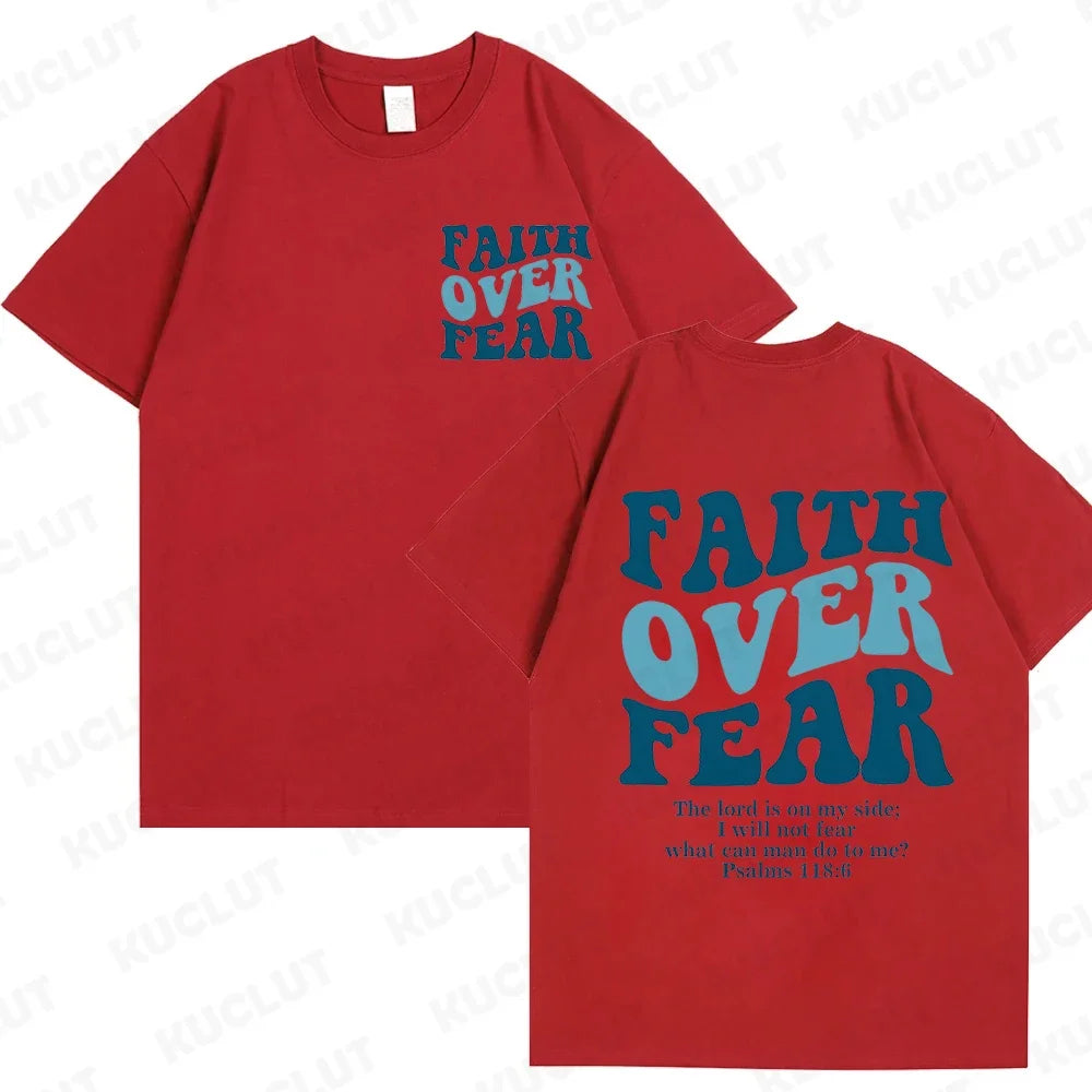 Faith Over Fear Women T-shirt
