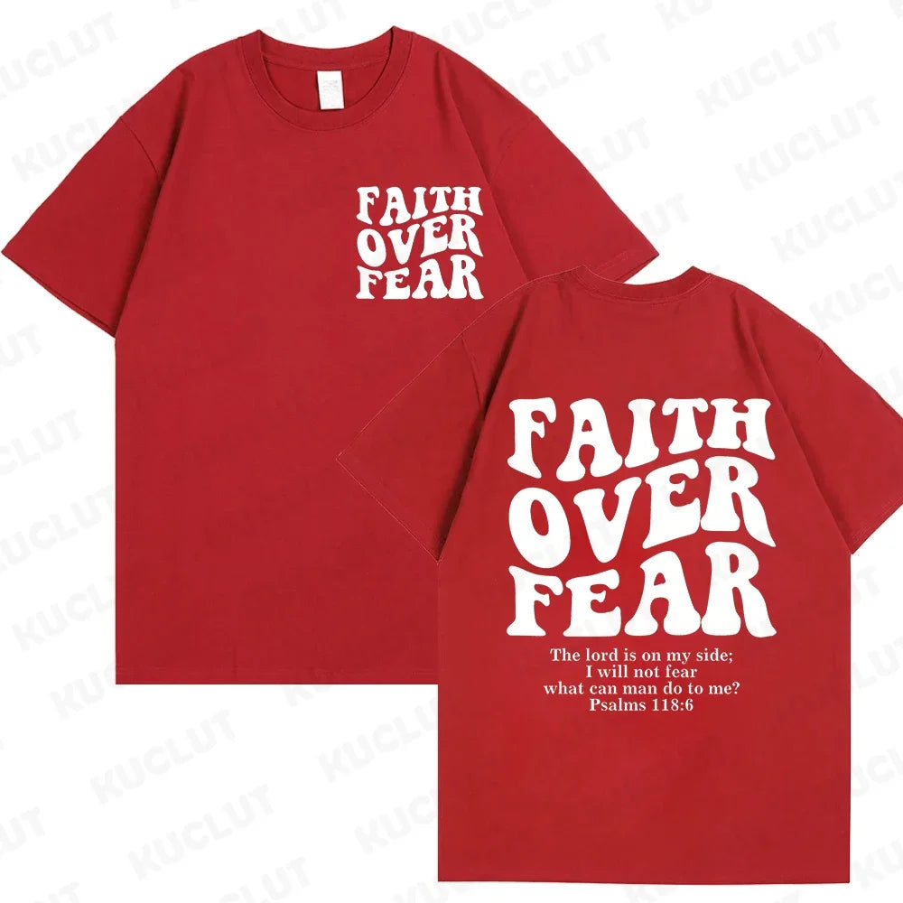 Faith Over Fear Women T-shirt