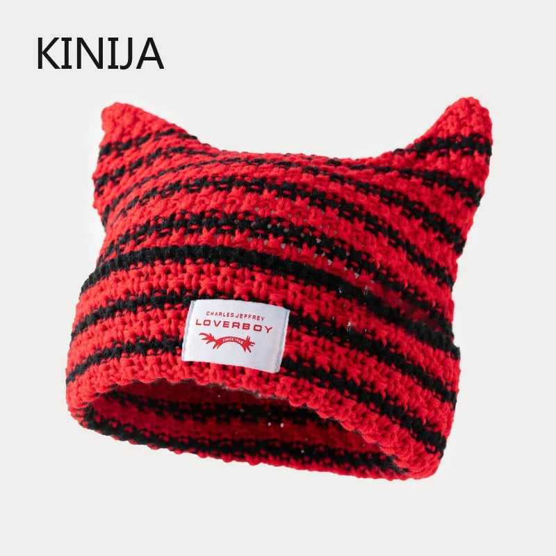 Lover Boy Knitted Beanie Hat
