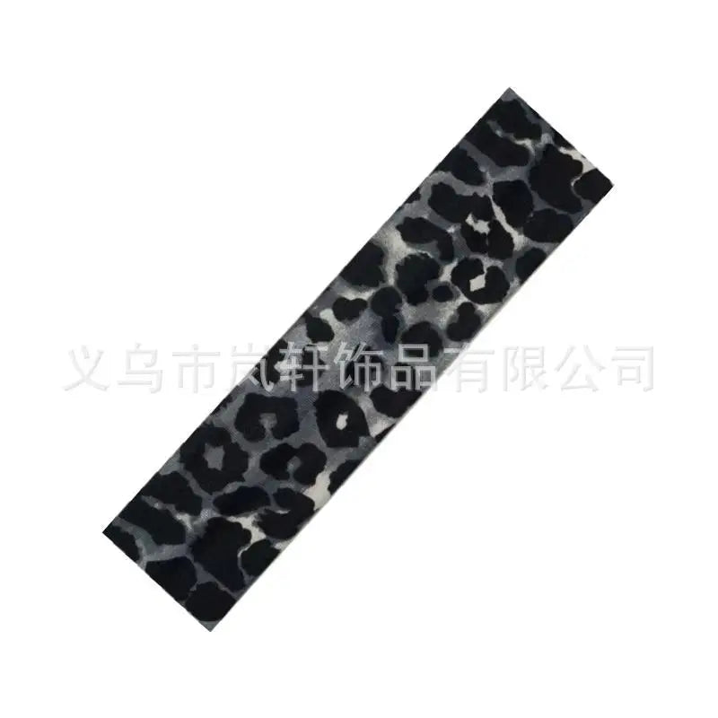 Leopard Print Yoga  Stretchy Headband
