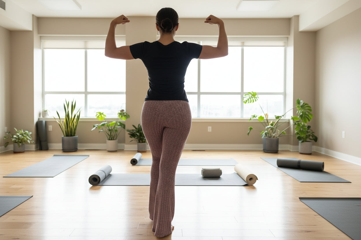 High Waist Flare Pants