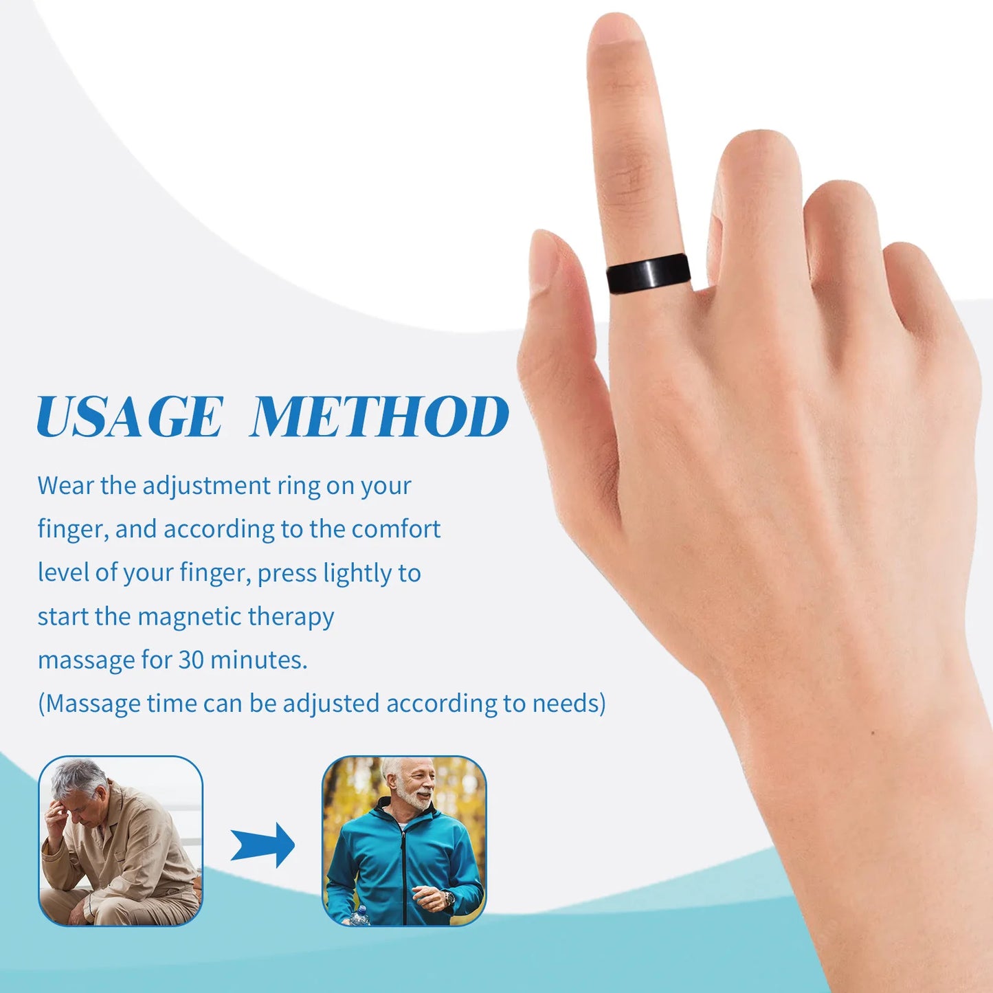 Sugar Control Bracelet Balance Blood Glucose Hypertension Lowering Relieve Fatigue Relaxation Diabetes Relief Ions Wristband