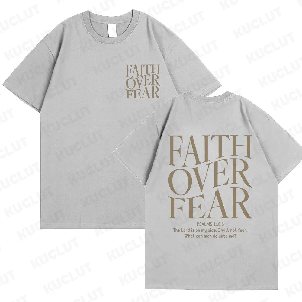 Faith Over Fear Women T-shirt