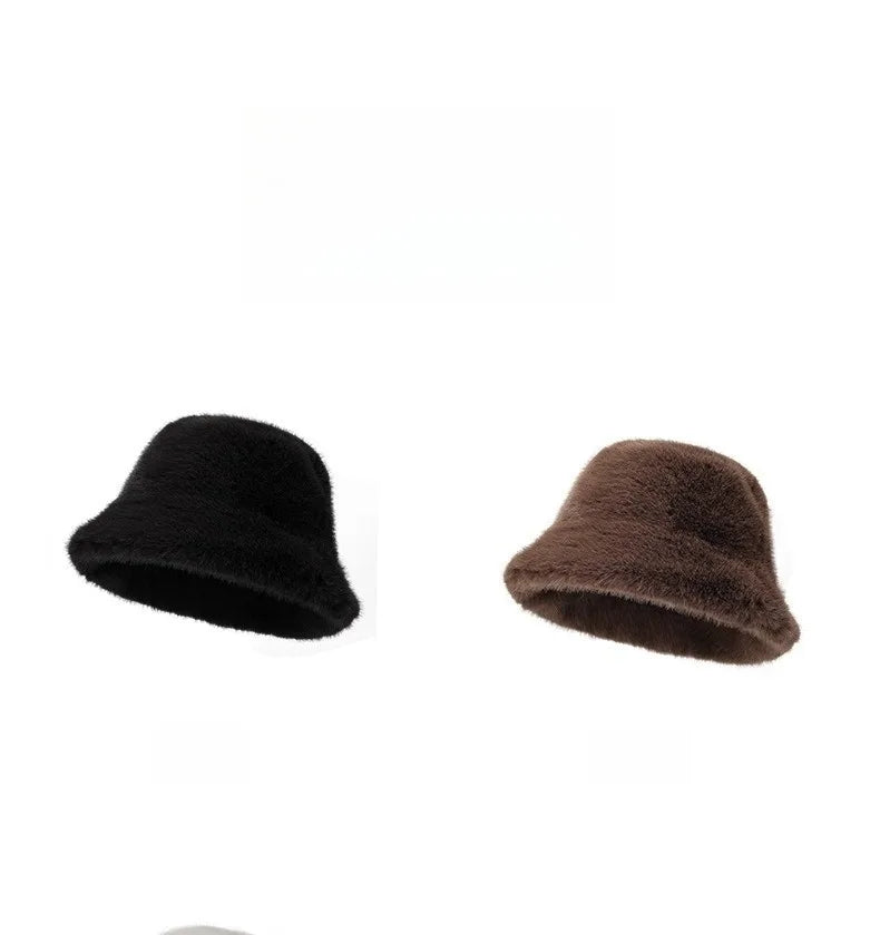 Faux Fur Bucket Hat