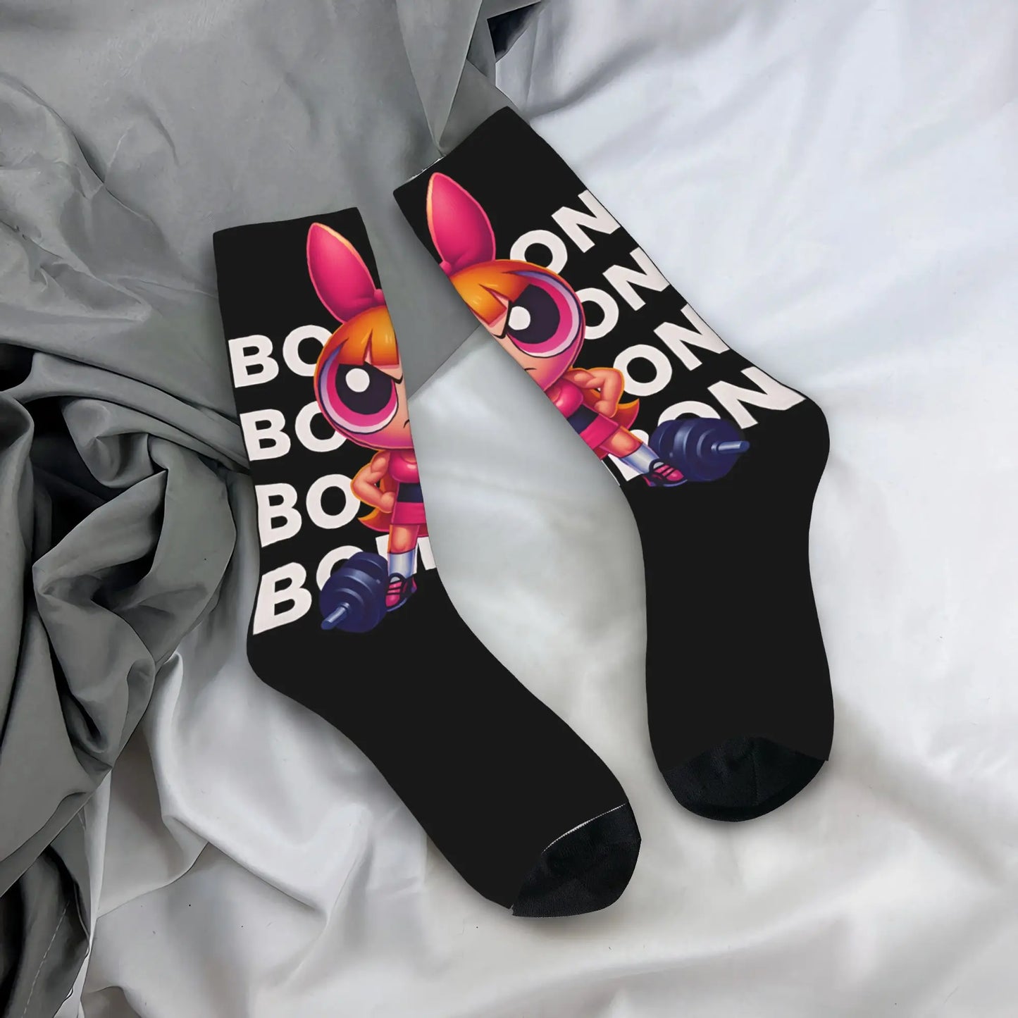The Powerpuffs Girls Buff Socks
