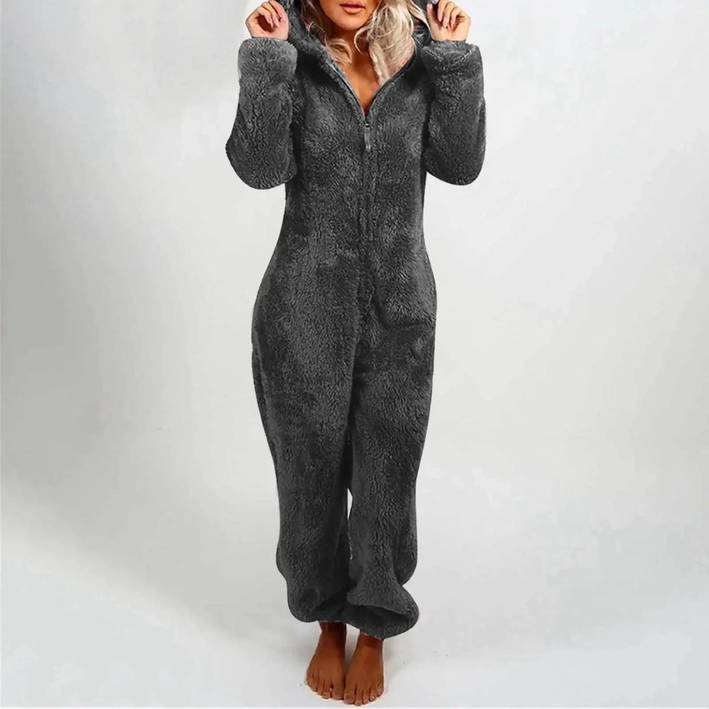 Women's Fleece Onesie Pajamas