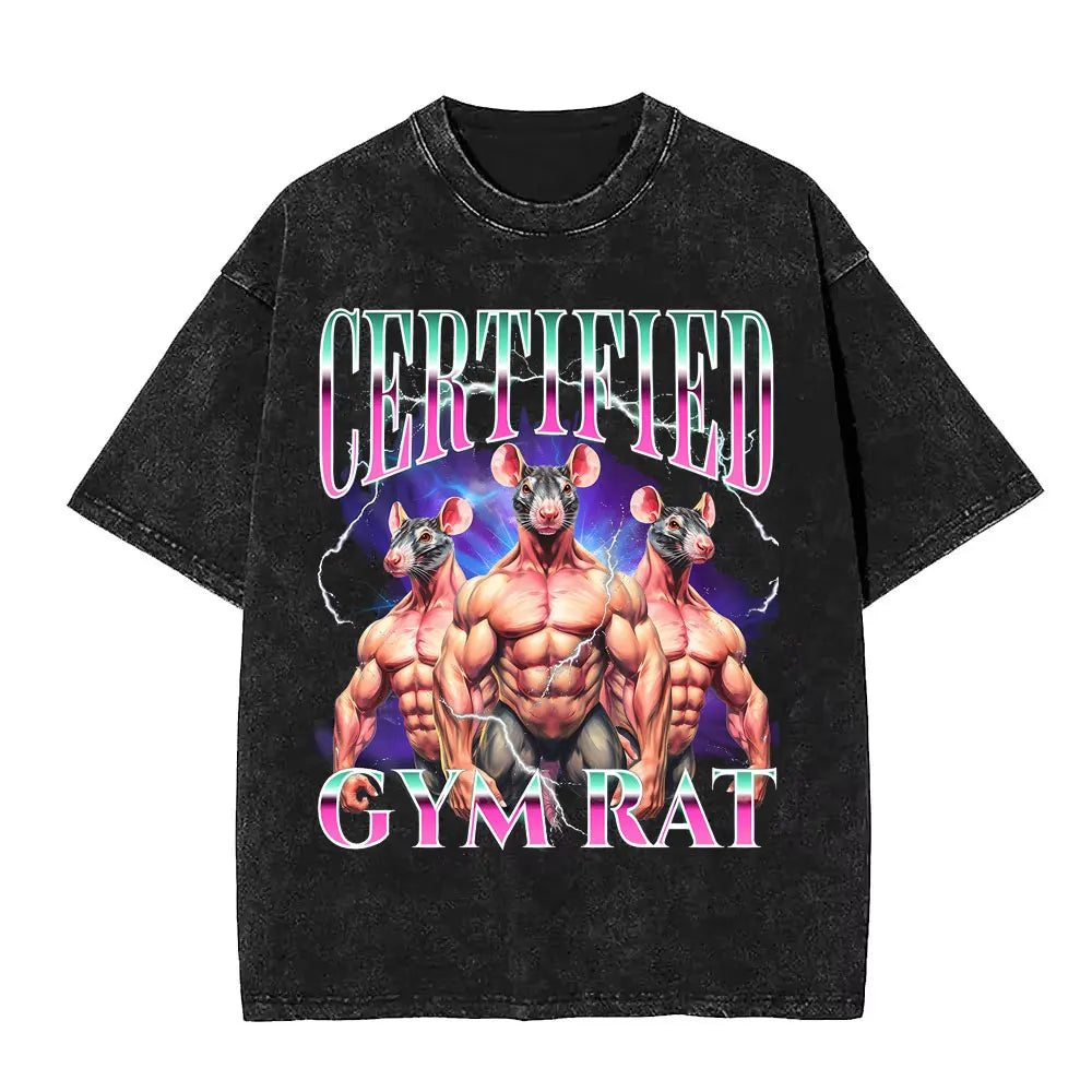 Gym Rat Funny Men & Women T-shirts