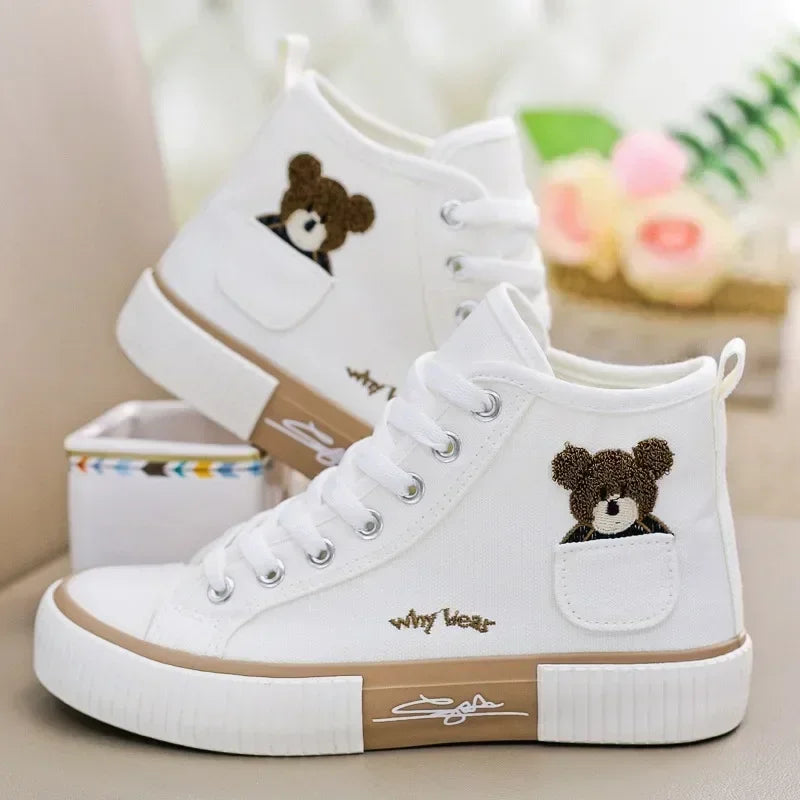 Sugar Bear High Top Shoes- Women