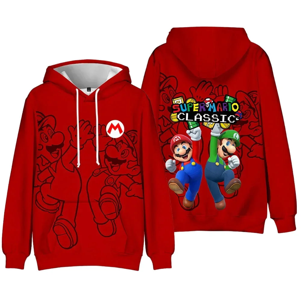 Super Mario and Friends Holiday Party Sweatshirt
