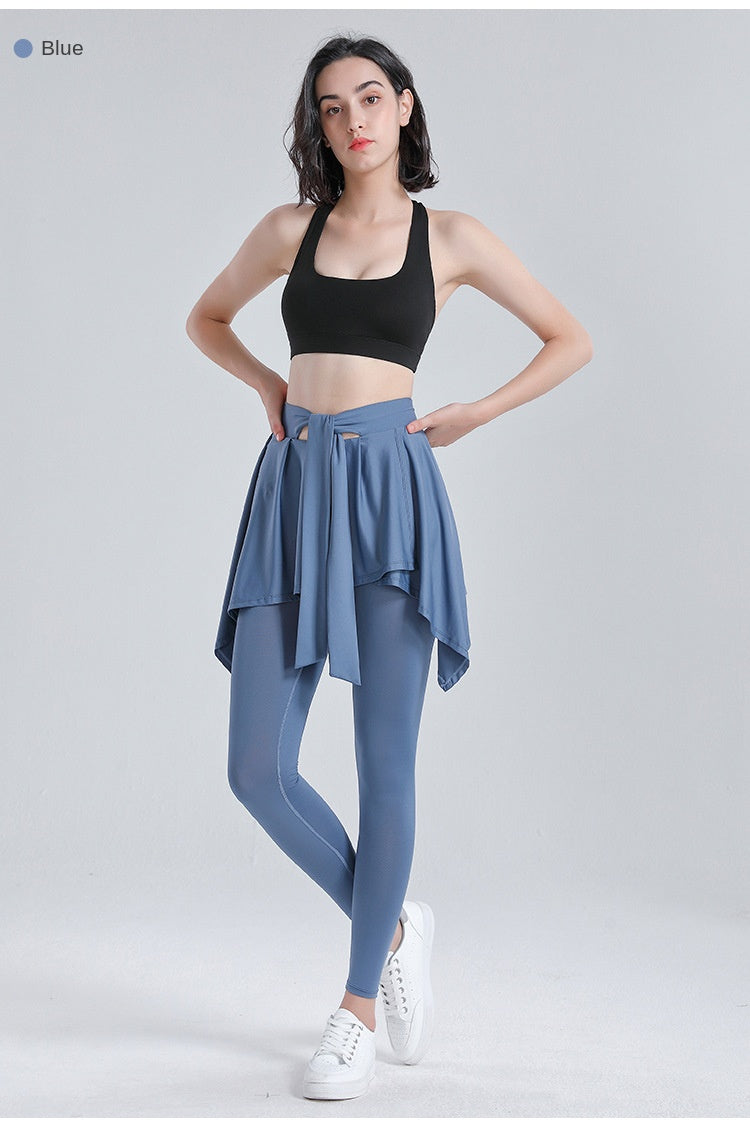 Mini Skirt + Leggings With Pockets