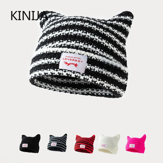 Lover Boy Knitted Beanie Hat