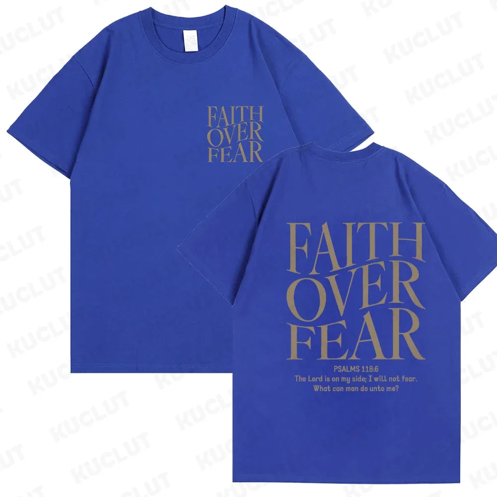 Faith Over Fear Women T-shirt